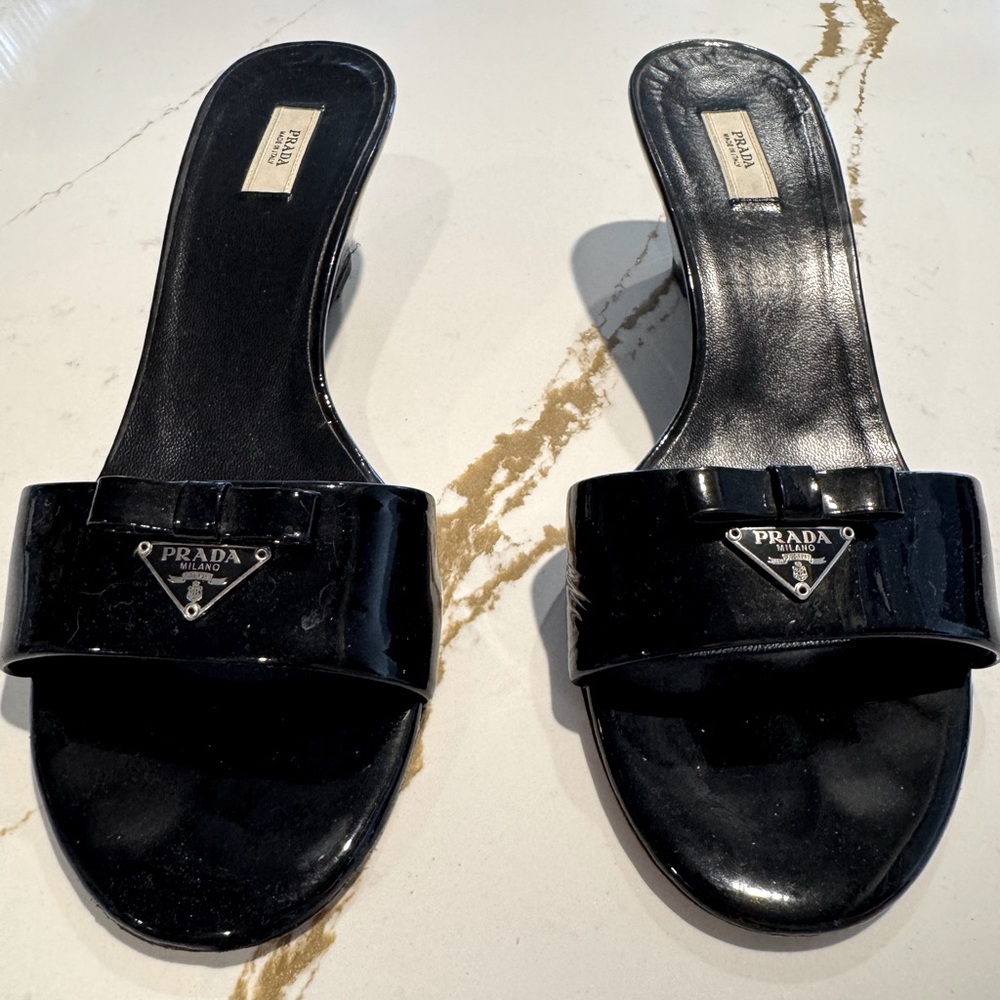 Prada Wedge Sandals